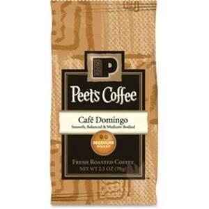 Peets PEE 504918 Peet's Cafe Domingo 2.5oz Frac Pack - Regular - Cafe 