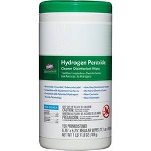 The CLO 30825 Clorox Healthcare Hydrogen Peroxide Cleaner Disinfectant