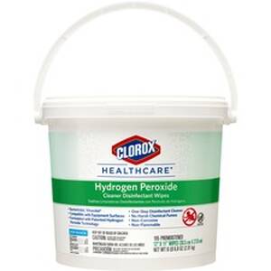 The CLO 30826 Clorox Healthcare Hydrogen Peroxide Cleaner Disinfectant