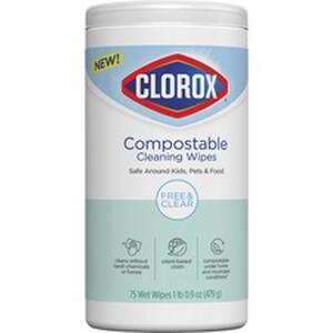 The CLO 32486CT Clorox Cleaning Wipes - All Purpose Wipes - Unscented 