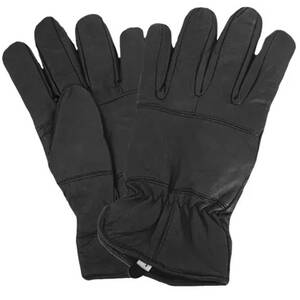 Fox 79-84 M Insulated All Leather Police Glove - Black Medium