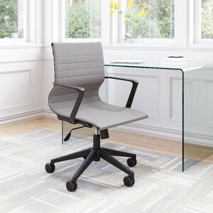 Zuo 102008 Stacy Office Chair Gray