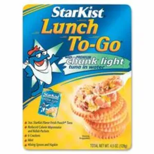 Starkist SKI DEL495430 Starkist Lunch To-go Tuna Kit - Low Calorie - 1