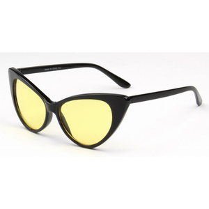 Iris S1047-C3 Women Retro Vintage Extreme Cat Eye Sunglasses