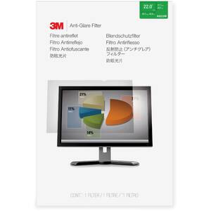 3m AG220W1B Anti-glare Filter For 22 In Monitors 16:10  Clear, Matte -