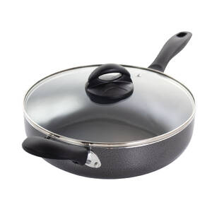 Oster 75663.02 Clairborne 10.25 Inch Aluminum Sauteacute; Pan With Lid