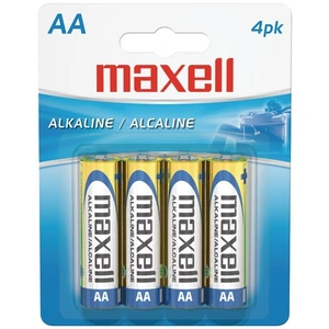 Maxell 723465 (r)  - Lr64bp Alkaline Batteries (aa; 4 Pk; Carded)
