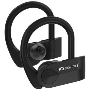 Iq IQ-140TWS - BLACK Iq-140tws - Black True Wireless Sport Earbuds