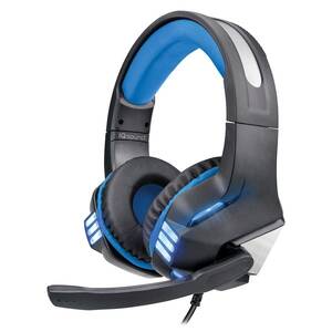 Iq IQ-480G - BLUE Iq-480g - Blue Pro-wired Gaming Headset With Lights 