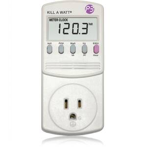 P3 P3-P4400 Kill-a-watt Electric Usage Monitor