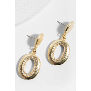 Saachiwholesale 612665 O'brien Gold Earring (pack Of 1)