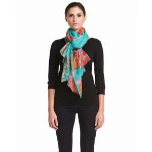 Saachiwholesale 106886 Oversized Flower Scarf (pack Of 1)