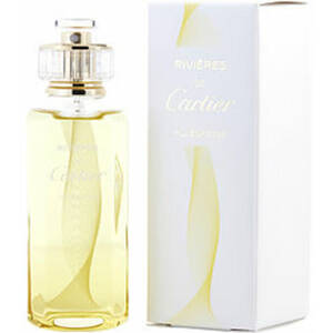 Cartier 410510 Rivieres Allegresse By  Edt Refillable Spray 3.4 Oz For