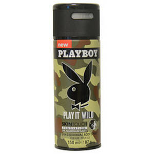 Playboy 287525 Play It Wild By  Deodorant Body Spray 5 Oz For Men