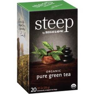 Bigelow BTC 17703 Bigelow Organic Pure Green Tea Bag - 20 Teabag - 20 