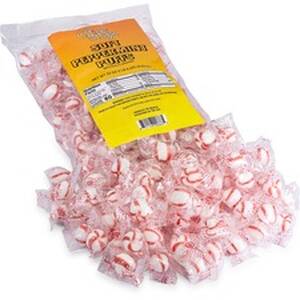 Office OFX 00666 Office Snax Peppermint Puff Candy - Peppermint - Indi