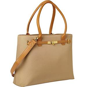 Francine FWT15TTHBRED Thoroughbred Tote Tan