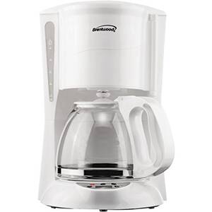 Brentwood TS-218W 12-cup Digital Coffee Maker In White