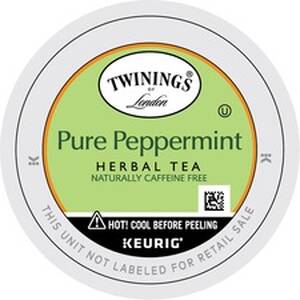 R TWG 08760 Twinings Of London Pure Peppermint Herbal Tea K-cup - 0.1 