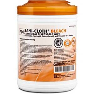 Pdi PDI P54072CT Pdi Sani-cloth Bleach Germicidal Wipes - Ready-to-use
