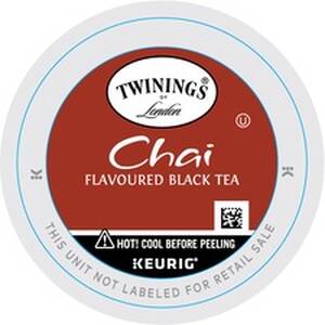 R TWG 09954 Twinings Of London Chai Flavoured Black Tea K-cup - 24  Bo