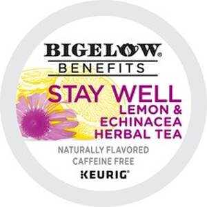 Bigelow GMT 2025 Bigelow Stay Well Lemon Amp; Echinacea Herbal Tea K-c
