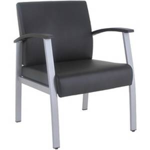 Norstar LLR 67012 Lorell Mid-back Healthcare Guest Chair - Vinyl Seat 