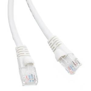 Vanco 0002-1020 Cat6 1' Network Patch Cable 500 Mhz White