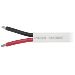 Pacer W8/2DC-50 Pacer 82 Awg Duplex Cable - Redblack - 5039;