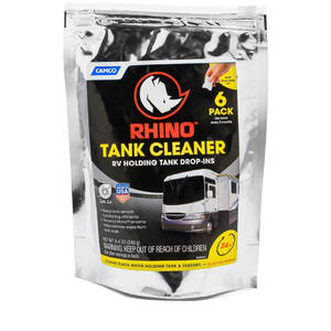 Camco 41560 Rhino Holding Tank Cleaner Drop-ins - 6-pack
