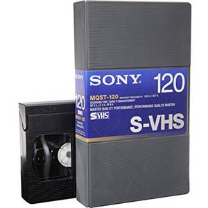 Sony MQST120 Svhs S-vhs Mqst-120 Color St-120 Broadcast Videocassette 