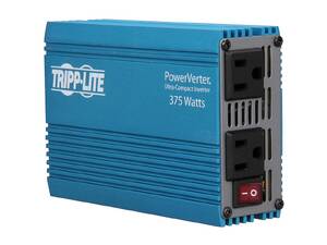 Tripp TRP037332119841 , 375w Powerverter Ultra-compact Car Inverter Wi