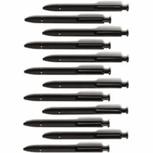 U UBR 3786U0124 Monterey Soft Touch Ballpoint Pens - Midnight, 12 Coun