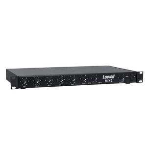 Lowell 0181-0902 Mixer Pre-amplifier, 7 Channels, Rackmount Kit