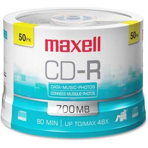 Maxell MAX 648250 (r) 623251648250 700mb 80-minute Cd-rs (50-ct Spindl