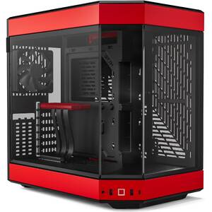 Hyte CS-HYTE-Y60-BR Cs Cs--y60-br Y60 Midtower Atx Tempered Glass Red 