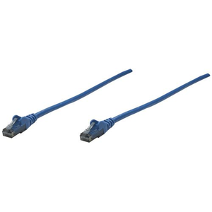 Intellinet 342575 3 Ft Blue Cat6 Snagless Patch Cable