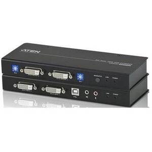 Aten CE604 Dvi Dual View Kvm Extender Up To 200 Ft.3 Years Warranty