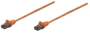 Intellinet 342230 1.5 Ft Orange Cat6 Snagless Patch Cable