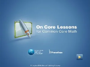 Promethean ONCOREMATH-HS-9-CL On Core Math Hs 9 Classroom