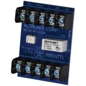 Altronix RBSNTTL Sensitive Relay Module - 12vdc To 24vdc