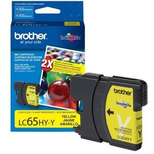 Brother LC65HYY High Yield Yellow Ink