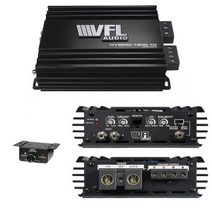 American VFLHYBRID19001D Vfl Audio Hybrid Amplifier Linkable D Class 1