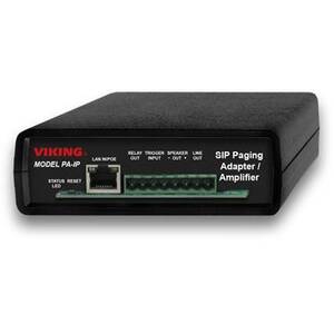 Viking VK-PA-IP Sip Multicast Paging Adapter Amplifier
