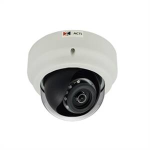 Acti B51 Camera  5mp Indoor Dome Wdr Fixed Lens F1.9mmf2.8 H.264 1080p