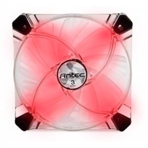 Antec TRIQUIET 120 RED Fan Triquiet 120 Red120mm 3-way Switch Speed Fa