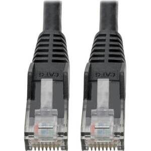 Tripp N201-06N-BK Cat6 Gbe Snagless Molded Patch Cable Utp Black Rj45 