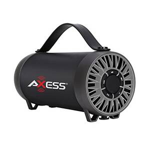 Axess SPBT1056SL Bluetooth Media Speaker With Equalizer In Silver