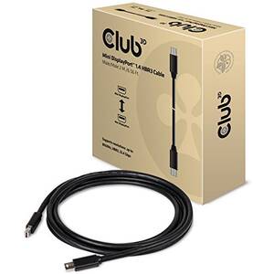 Club 9V2809 Minidisplayport 1.4 Hbr3 Cable M-m 2m-6.56 Ft. - Mini Disp