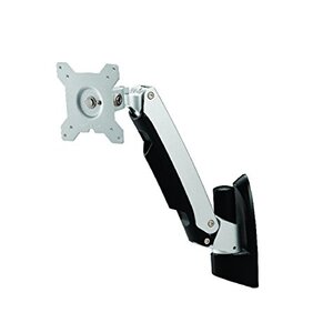 Amer AMR1AW Single Link Spring Cantilever Articulating Monitor Wall Mo